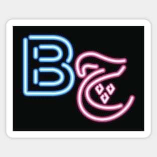 Neon Beaches Sticker